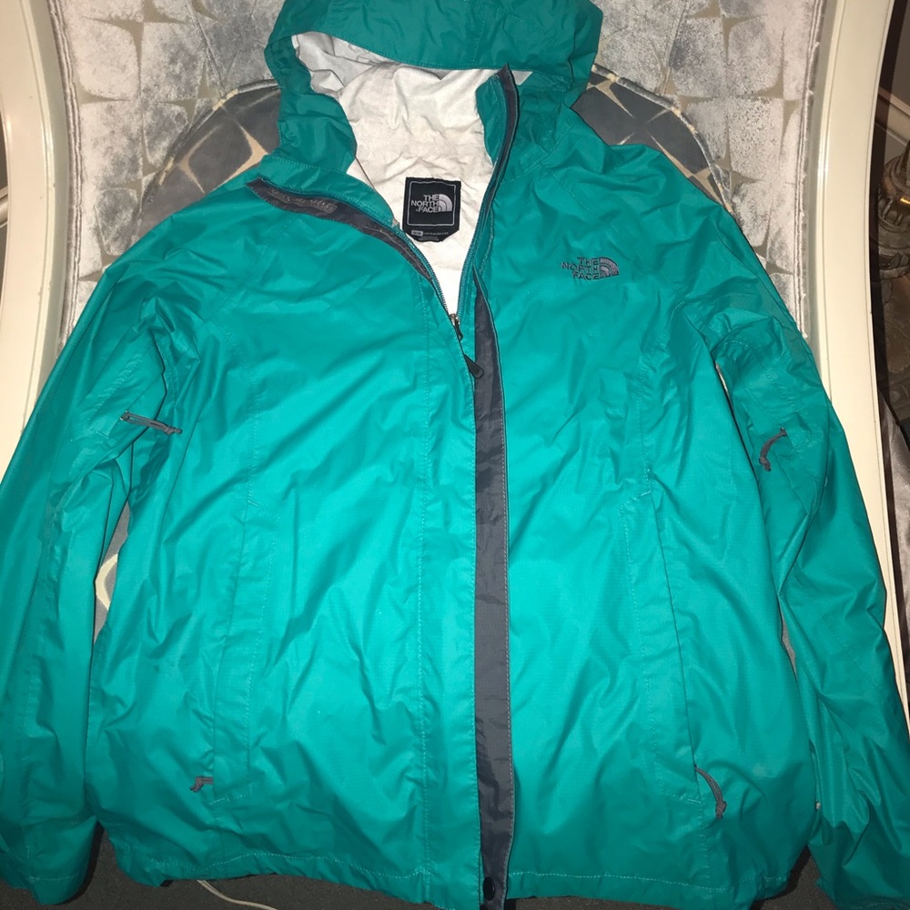The North Face raincoat